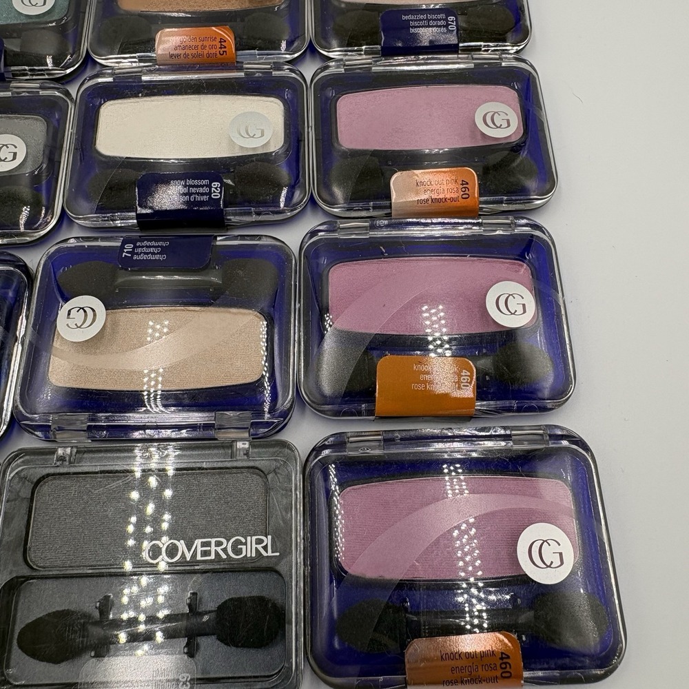 Lot Of 20 Vintage 2000"s Cover Girl Eye Enhancers Single Shadows Various Colors - Picture 2 of 16